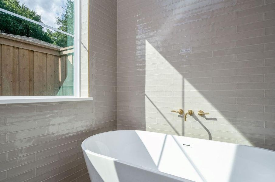 Close-up of interior finishes inside a home in , Dallas (Image 11).