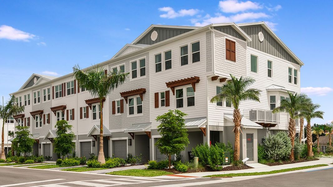 Representative exterior photo of a completed home built from the Sandestin by Taylor Morrison in Seahaven, Punta Gorda, FL (Image 1).