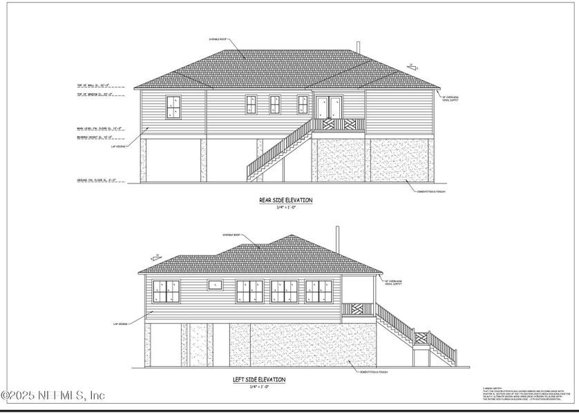 Exterior rendering of this home design in , Jacksonville, FL (Image 2).