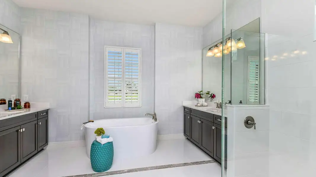 Furnished interior view inside a new home in Kingston South Real Estate and Homes for Sale in Estero, FL - Neal Communities, Estero (Image 19). Furnished interior view inside a new home in Kingston South Real Estate and Homes for Sale in Estero, FL - Neal Communities, Estero (Image 19).