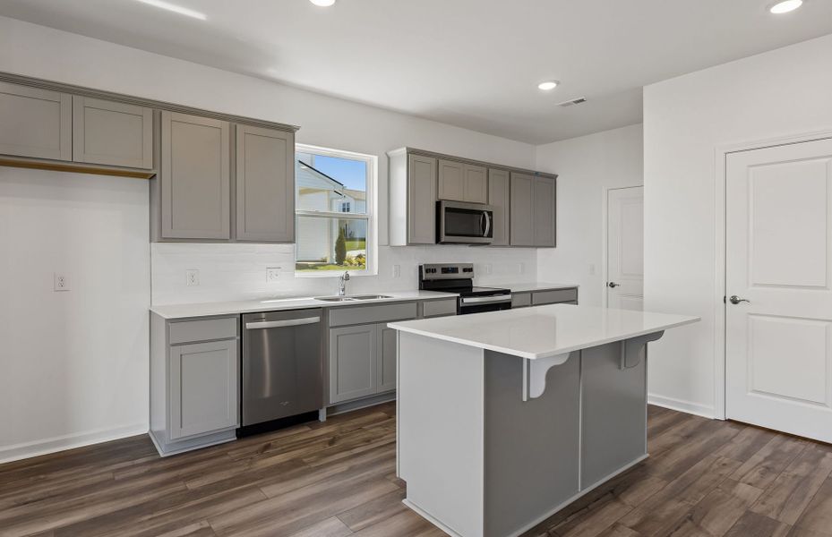 Furnished interior view inside a new home in Highlands of Carter's Station, Columbia (Image 5).