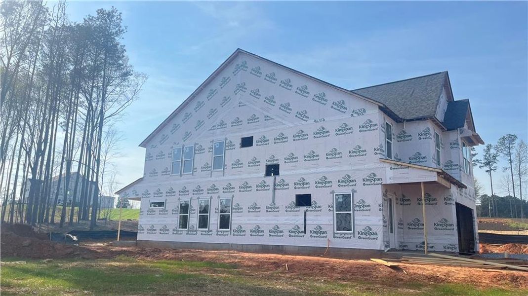 In-progress construction of a new home in , Canton, GA (Image 12). In-progress construction of a new home in , Canton, GA (Image 12).