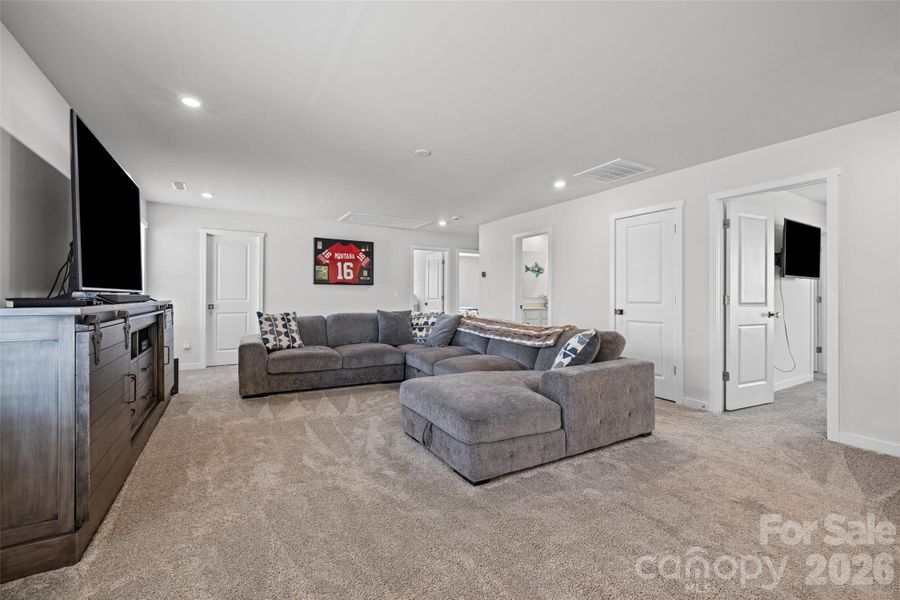 Furnished interior view inside a new home in , York (Image 28).