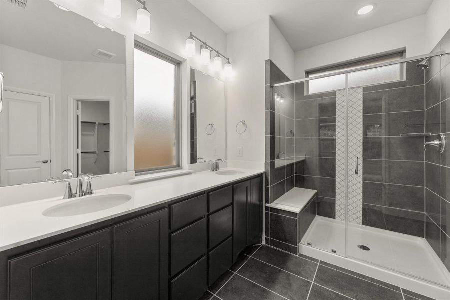 Furnished interior view inside a new home in The Reserve at Spiritas Ranch, Little Elm (Image 10).