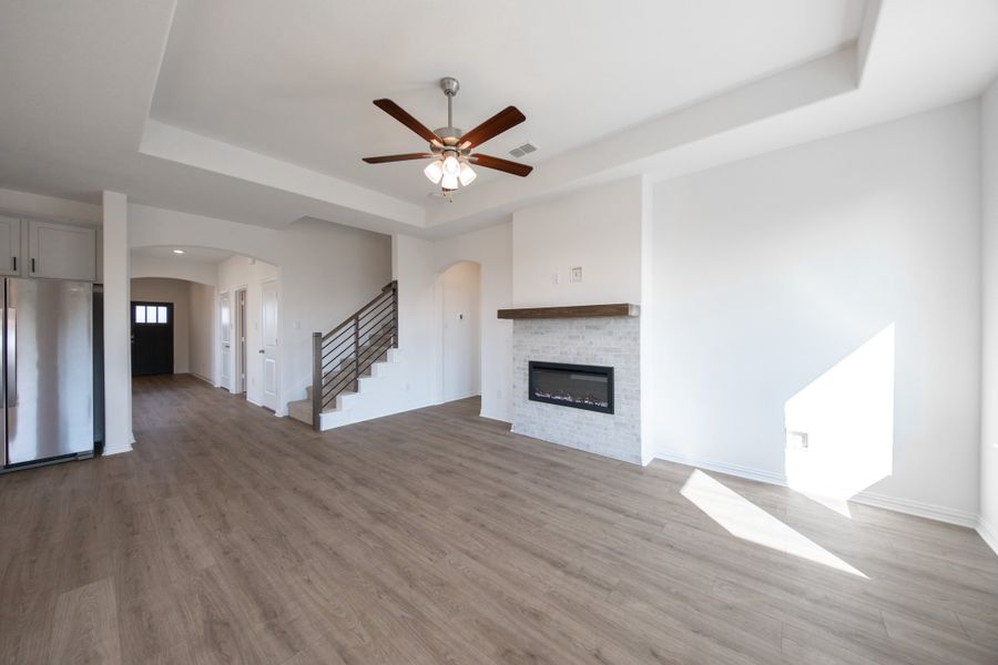 Spacious, unfurnished interior of a new home in Verandah, Royse City (Image 21). Spacious, unfurnished interior of a new home in Verandah, Royse City (Image 21).
