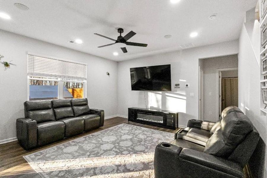 Furnished interior view inside a new home in , Dawsonville (Image 45).