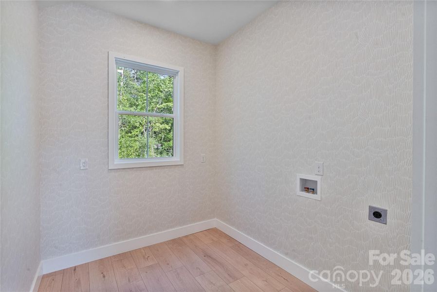 Laundry room on main
