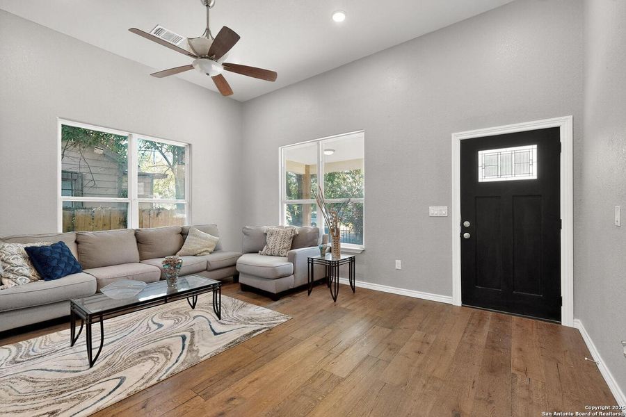 Furnished interior view inside a new home in , San Antonio (Image 35).