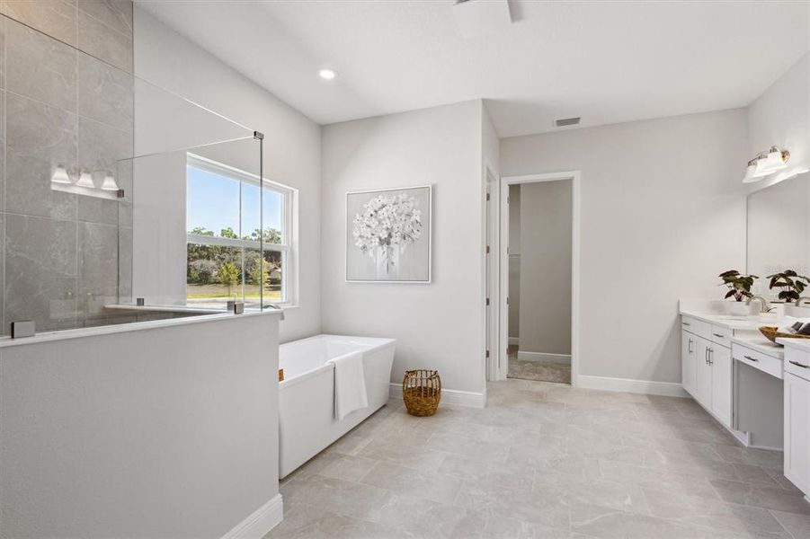 Furnished interior view inside a new home in Crestwood Estates, Valrico (Image 11). Furnished interior view inside a new home in Crestwood Estates, Valrico (Image 11).