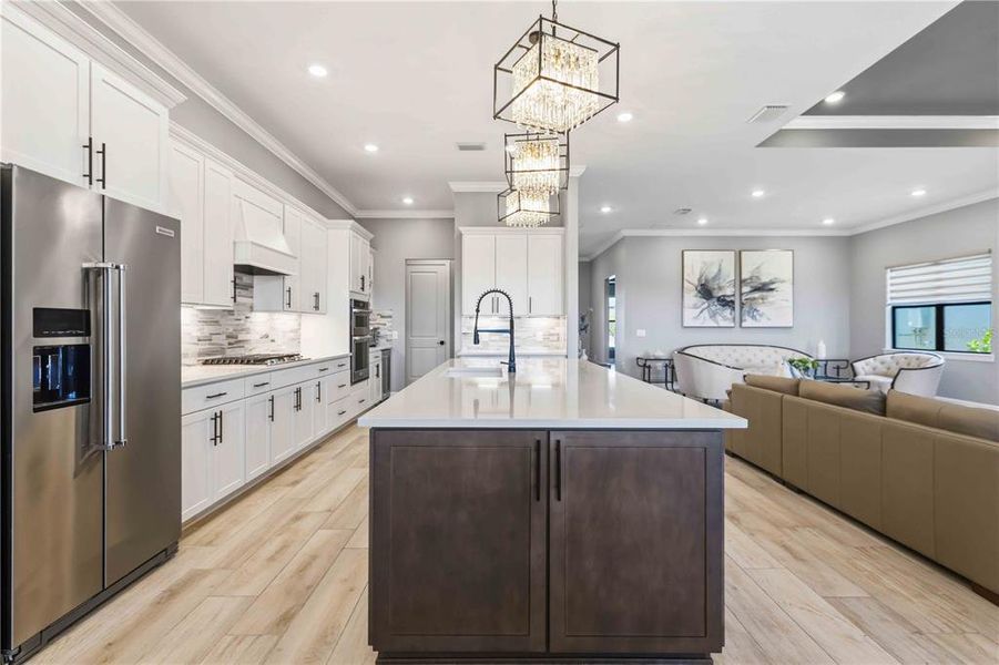 Furnished interior view inside a new home in , Nokomis (Image 26).