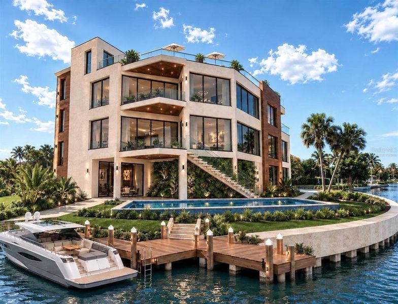 Condo located in Sarasota, FL showcasing its design and architecture (Image 5).