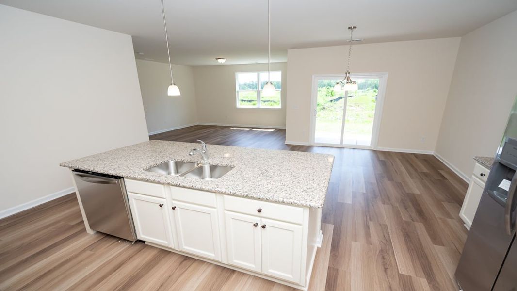 Representative furnished interior of a home built from the CALI by D.R. Horton in Lochaven, Conway (Image 11).