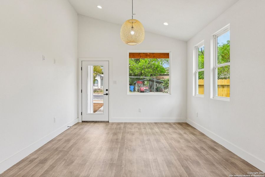 Spacious, unfurnished interior of a new home in , San Antonio (Image 49). Spacious, unfurnished interior of a new home in , San Antonio (Image 49).