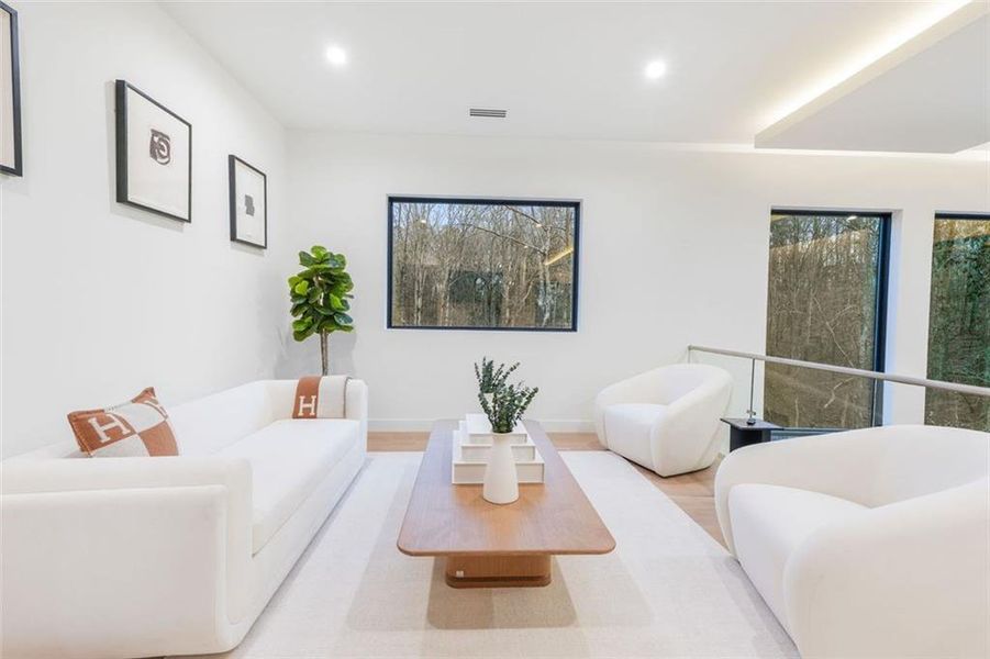 Furnished interior view inside a new home in , Roswell (Image 48). Furnished interior view inside a new home in , Roswell (Image 48).