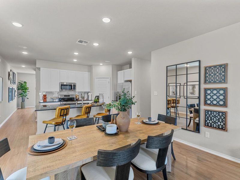 Representative furnished interior of a home built from the The Sabine A by Davidson Homes LLC in Agave, San Antonio (Image 17). Representative furnished interior of a home built from the The Sabine A by Davidson Homes LLC in Agave, San Antonio (Image 17).