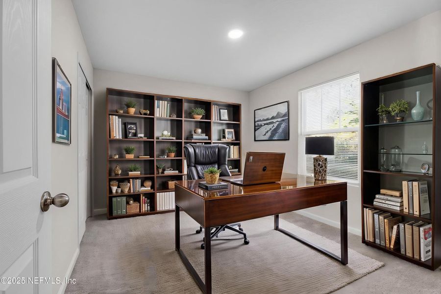 Furnished interior view inside a new home in , Jacksonville (Image 8).