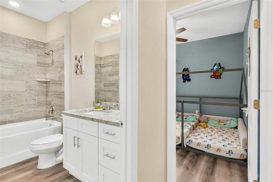 Furnished interior view inside a new home in , Umatilla (Image 36).