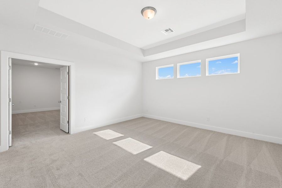 Spacious, unfurnished interior of a new home in Blackhawk, Pflugerville (Image 37).