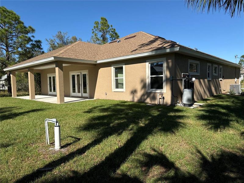 Exterior details and patio area of a home in , North Port (Image 2). Exterior details and patio area of a home in , North Port (Image 2).