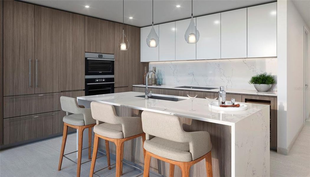 Furnished interior view inside a new home in , Tampa (Image 8).