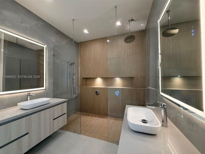 Furnished interior view inside a new home in , South Miami (Image 8).