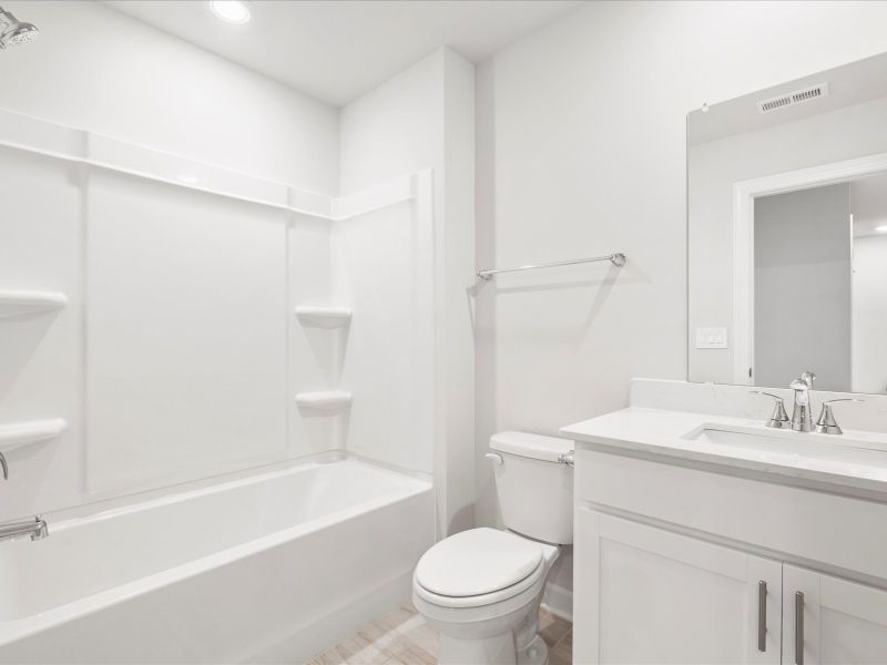 Furnished interior view inside a new home in Valentine Townes, Greer (Image 6).