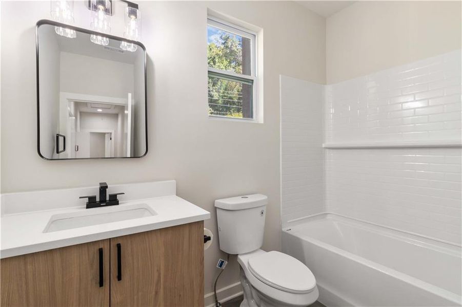 Furnished interior view inside a new home in , Atlanta (Image 7).