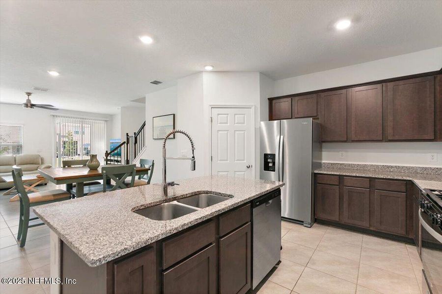 Furnished interior view inside a new home in , St. Augustine (Image 8).