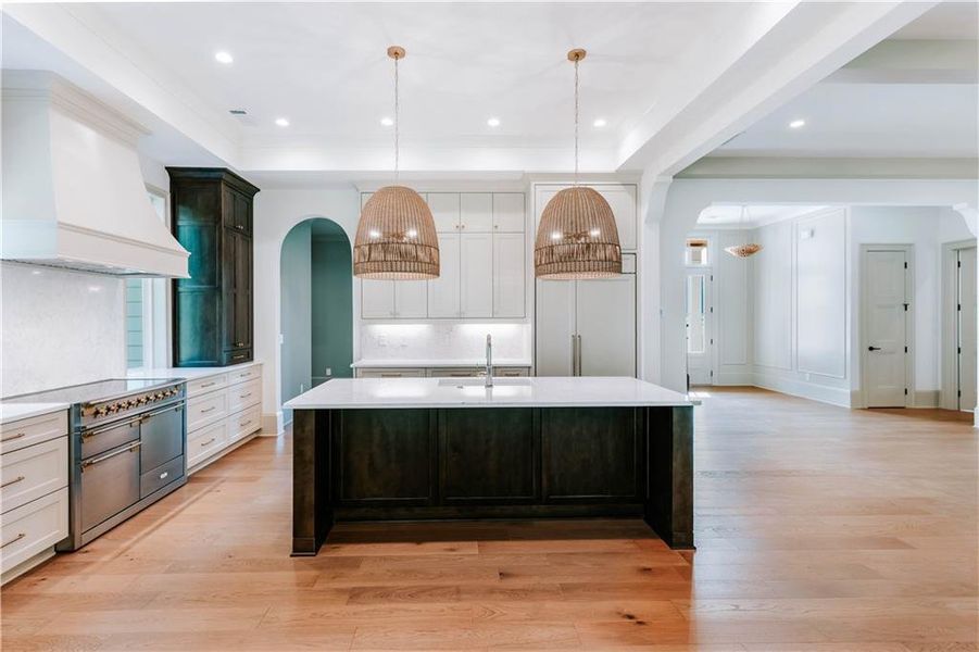 Furnished interior view inside a new home in , Jefferson (Image 8).