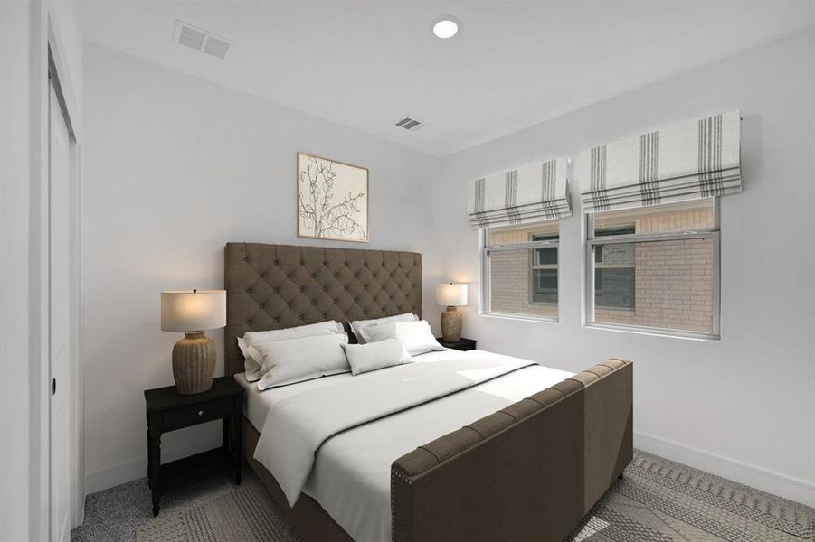 Furnished interior view inside a new home in Heritage Ranch, Sherman (Image 7). Furnished interior view inside a new home in Heritage Ranch, Sherman (Image 7).