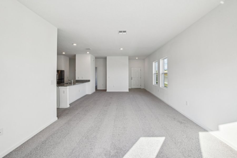 Representative unfurnished interior of a home built from the Larissa by Starlight Homes in Wilson's Walk, Clayton (Image 15).