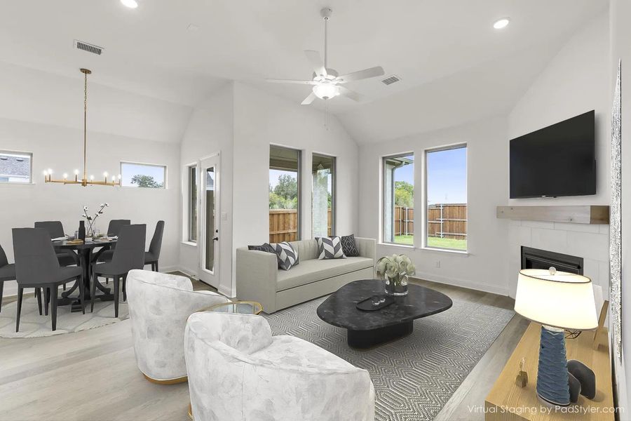 The Huntley B Family Room