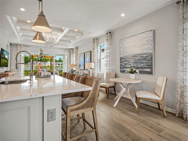 Furnished interior view inside a new home in , Lady Lake (Image 9). Furnished interior view inside a new home in , Lady Lake (Image 9).