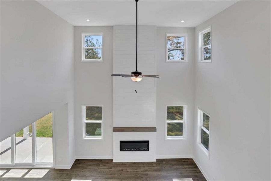 Spacious, unfurnished interior of a new home in The Paddocks at Doc Hughes, Buford (Image 52).