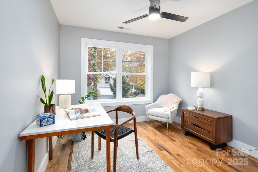 Third Upstairs Bedroom Makes a Great Home Office