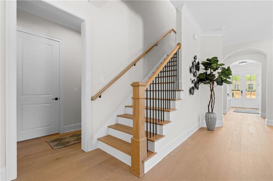 Spacious, unfurnished interior of a new home in Laurel View, Suwanee (Image 61). Spacious, unfurnished interior of a new home in Laurel View, Suwanee (Image 61).