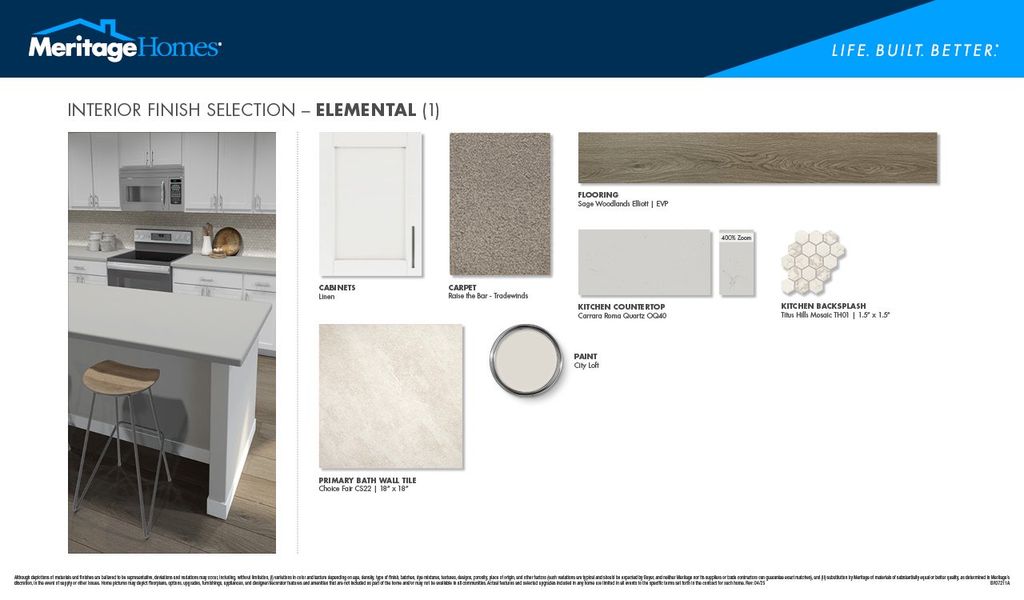 Sample of building materials used in homes in Avalon - Parc Series, Conyers (Image 23).