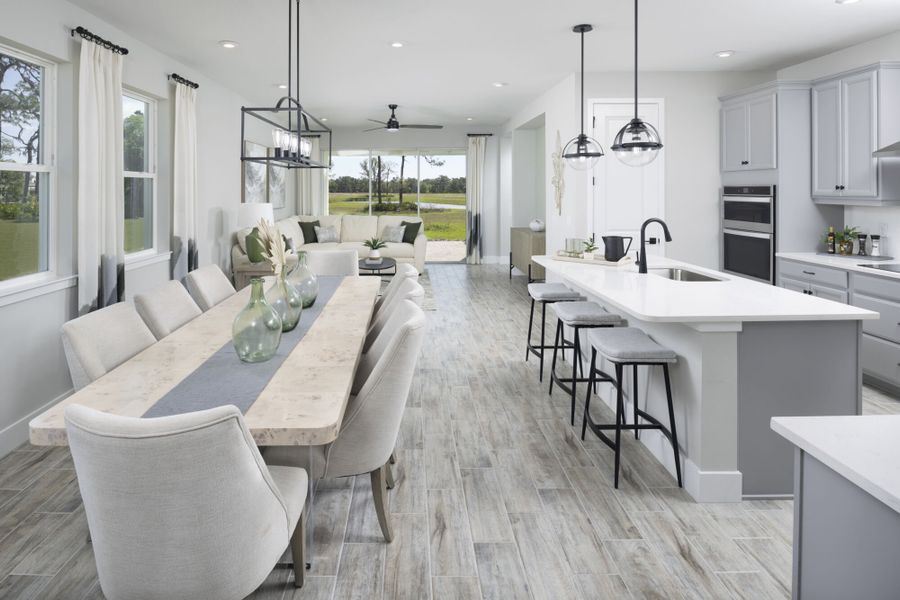 Representative furnished interior of a home built from the Pelican by Mattamy Homes in Pasadena Ridge, Zephyrhills (Image 5). Representative furnished interior of a home built from the Pelican by Mattamy Homes in Pasadena Ridge, Zephyrhills (Image 5).