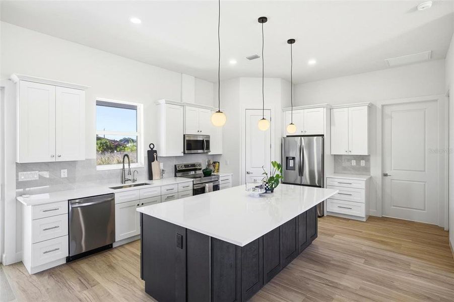 Furnished interior view inside a new home in , North Port (Image 13).