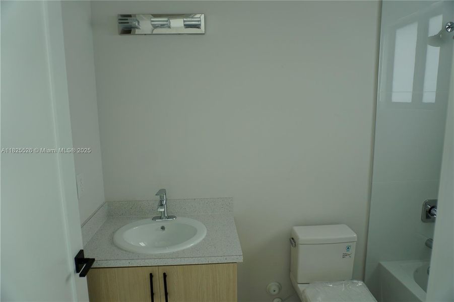 Furnished interior view inside a new home in , Miami (Image 9).