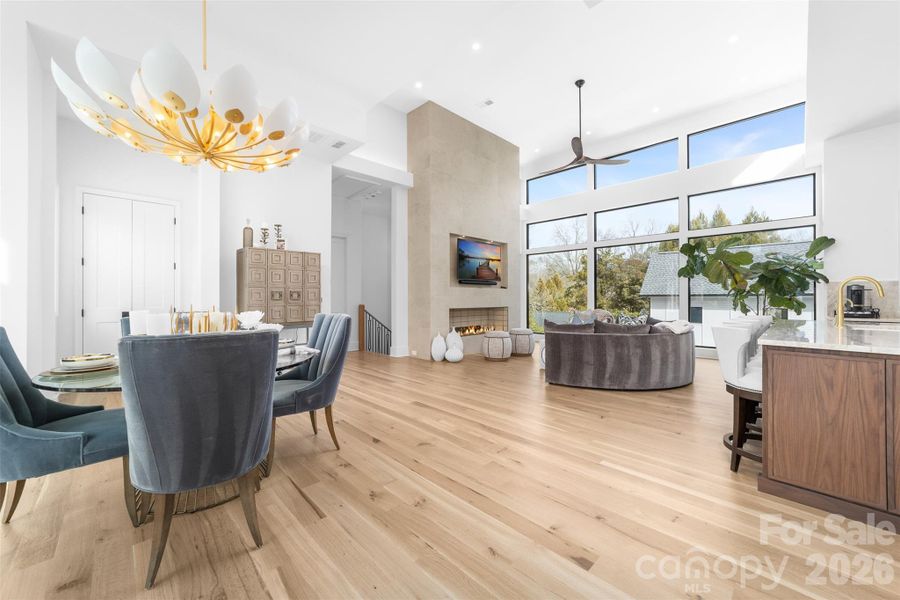 Furnished interior view inside a new home in , Davidson (Image 17).