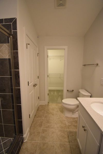 Representative furnished interior of a home built from the Cayman X by Keystone Homes NC in Trellises, High Point (Image 39).
