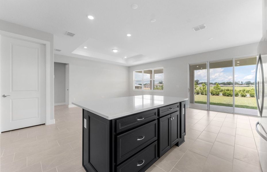 Center Island with Storage