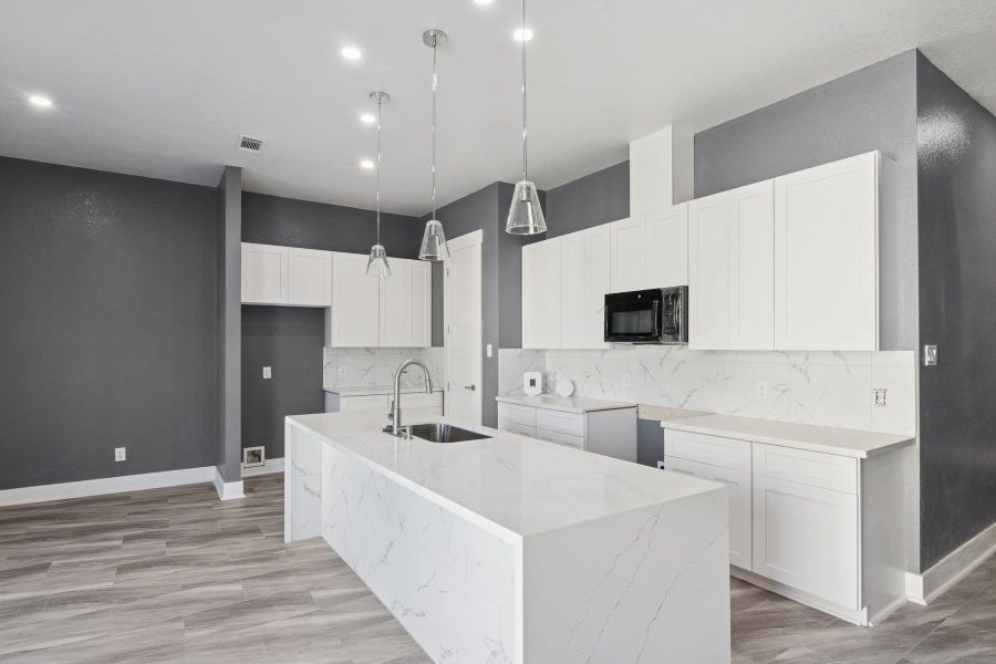 Furnished interior view inside a new home in , Houston (Image 6).