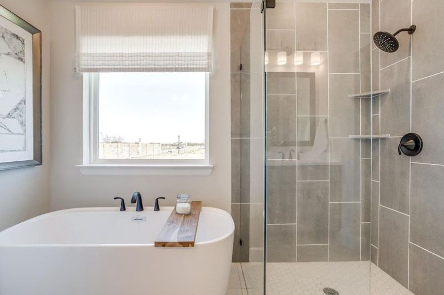 Furnished interior view inside a new home in Creekside, Royse City (Image 13).