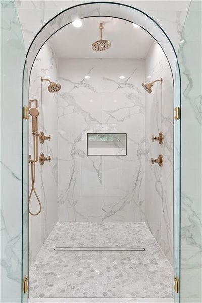 Close-up of interior finishes inside a home in , Atlanta (Image 19).