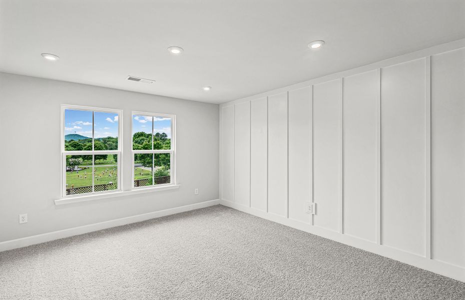 Spacious, unfurnished interior of a new home in Berkeley Mill, Cumming (Image 11). Spacious, unfurnished interior of a new home in Berkeley Mill, Cumming (Image 11).