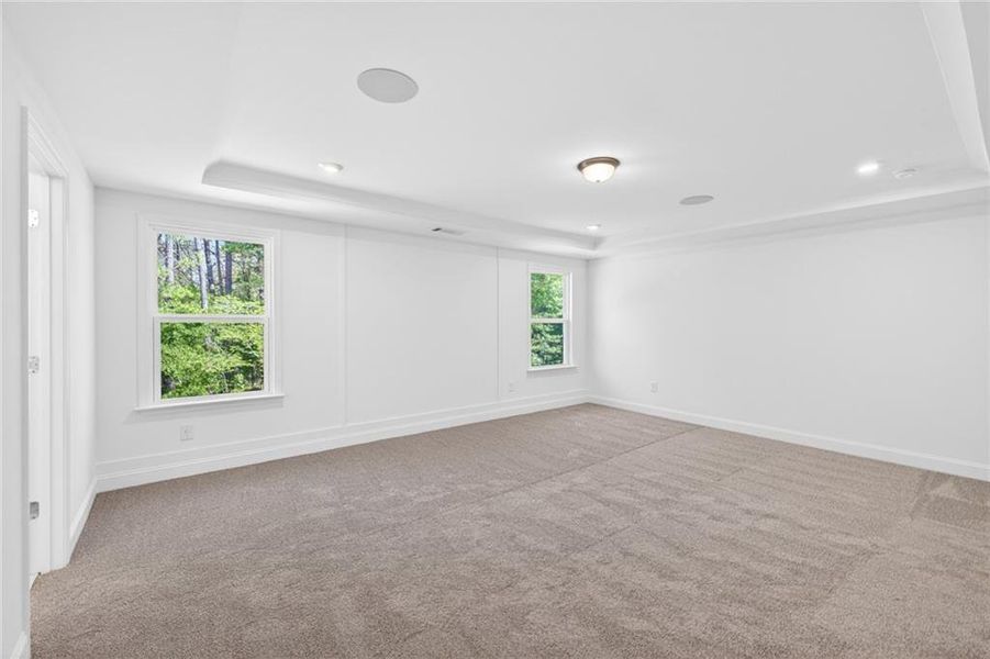 Spacious, unfurnished interior of a new home in Riversprings, Dacula (Image 42).