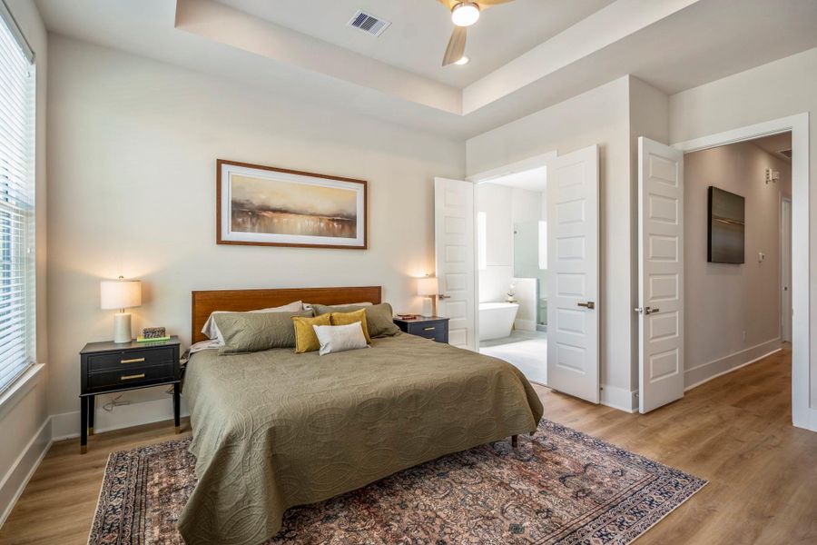 Furnished interior view inside a new home in , Houston (Image 18). Furnished interior view inside a new home in , Houston (Image 18).