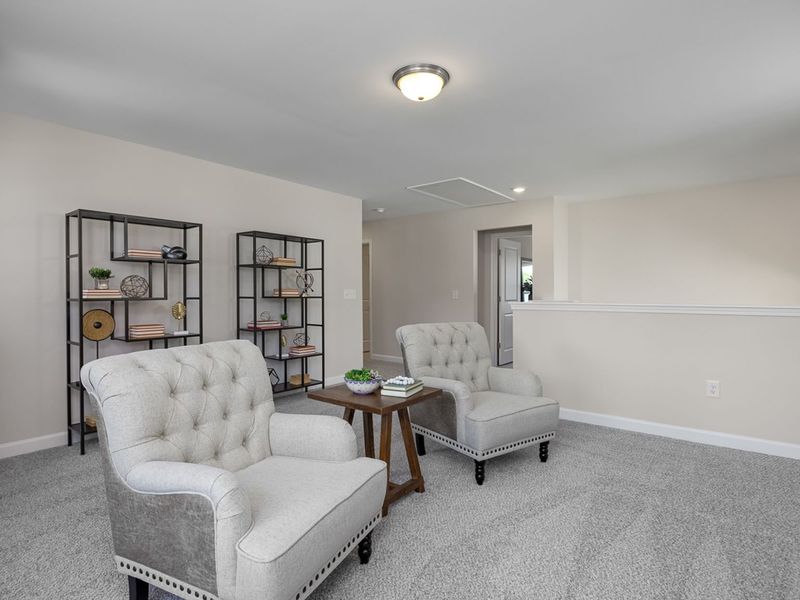Representative furnished interior of a home built from the The Chestnut A by Davidson Homes LLC in Enclave at Belmont, Belmont (Image 16). Representative furnished interior of a home built from the The Chestnut A by Davidson Homes LLC in Enclave at Belmont, Belmont (Image 16).